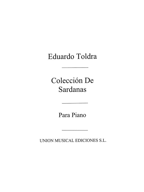 Toldra: Coleccion De Sardanas