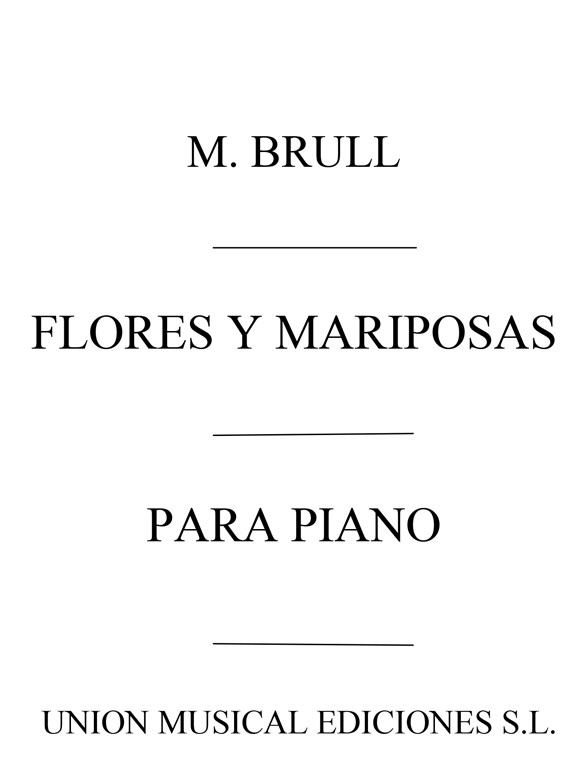 Brull: Flores Y Mariposas Jota for Piano