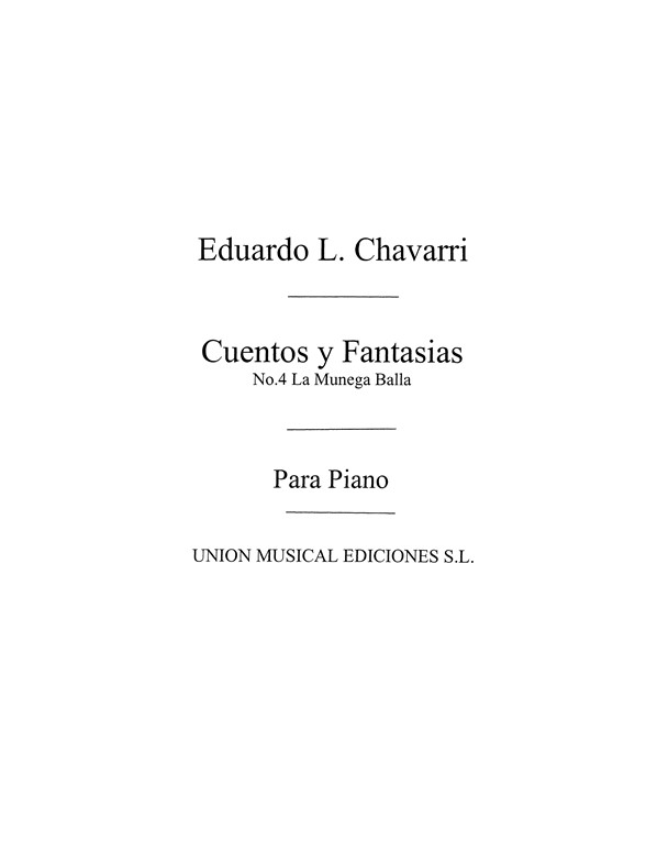 Lopez Chavarri: Cuentos y Fantasias Num 4 Muneca Baila Vals for Piano