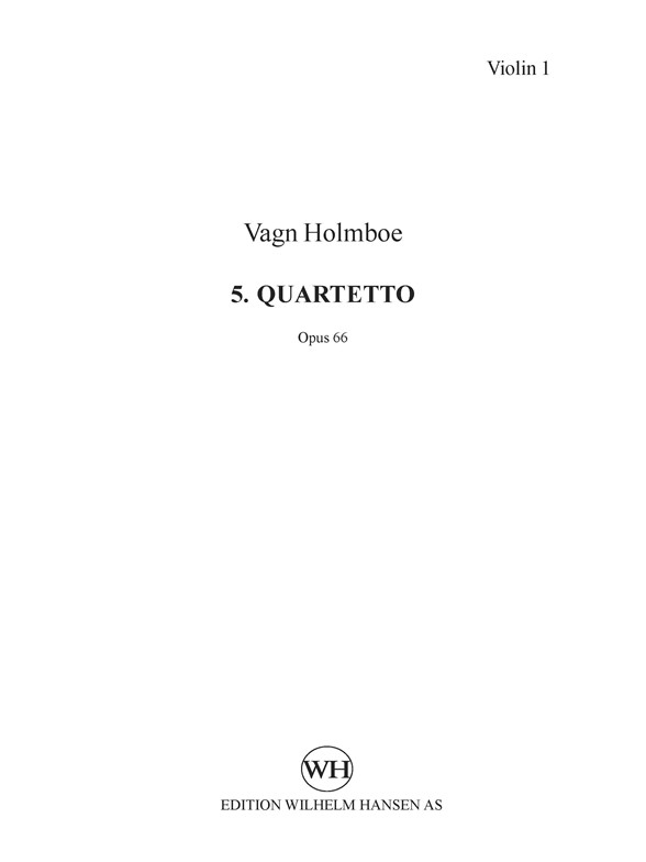 Strygekvartet Nr. 5 Op.66