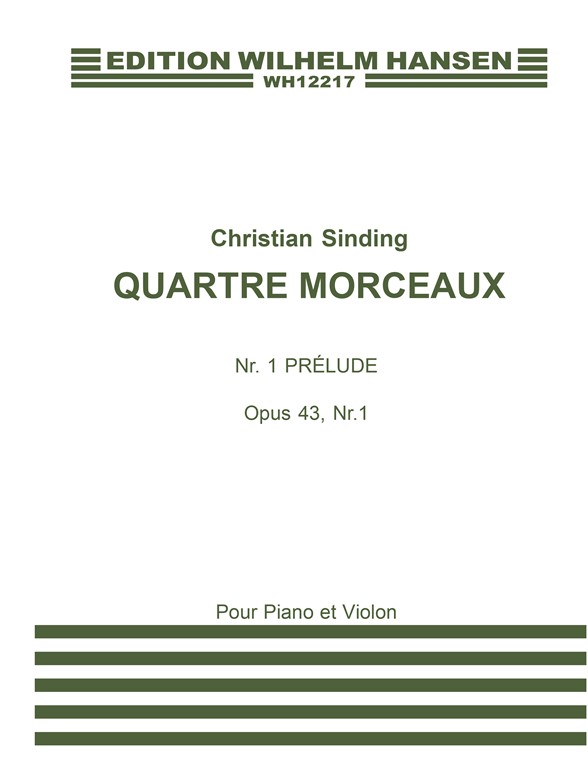 Quatre Morceaux Op. 43 Nr. 1 Prelude