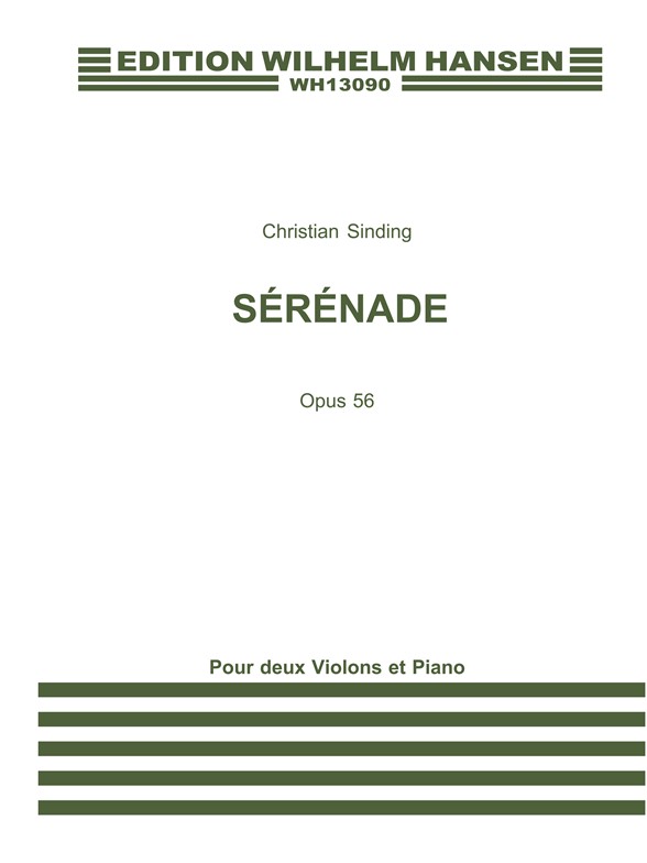 Sinding Serenade Op.56