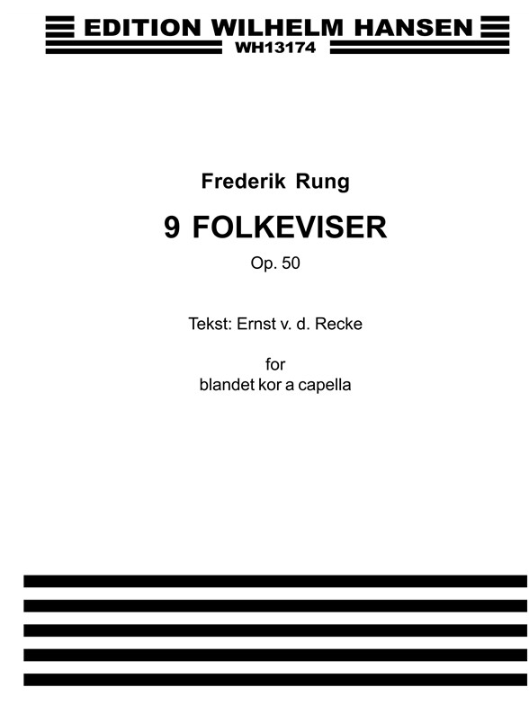 Rung 9 Folkeviser Op.50 Chor