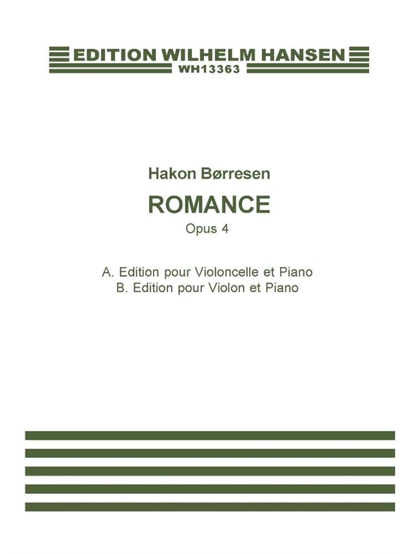 Hakon Borresen: Romance Op. 4, Kopi