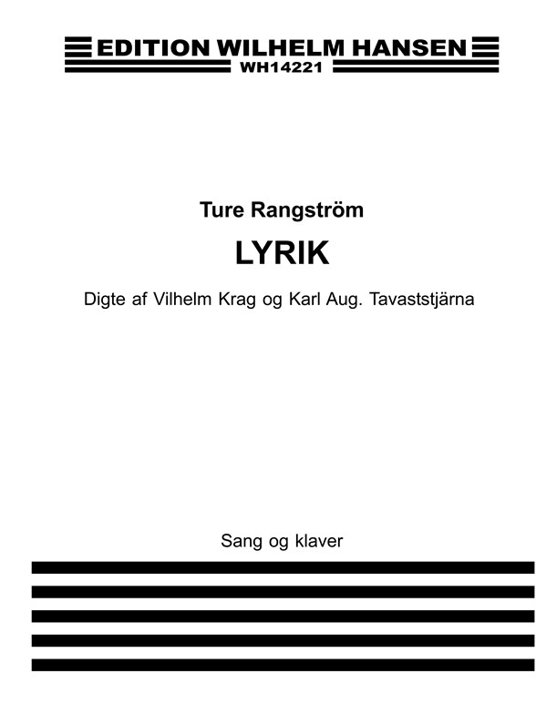 Rangström Lyrik Pv