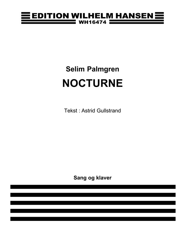 Palmgren Nocturne In Three Scenes