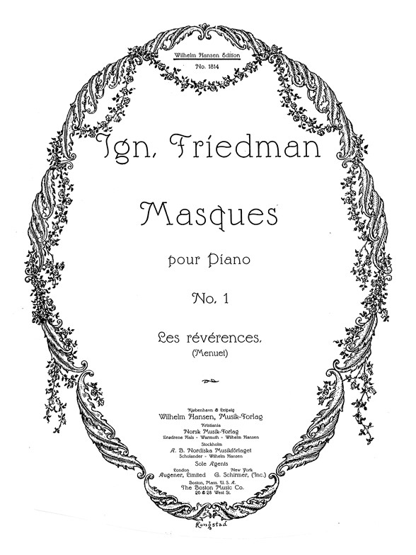 Masques - No. 1 Les Reverences