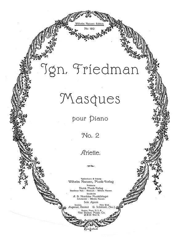 Masques - No. 2 Ariette