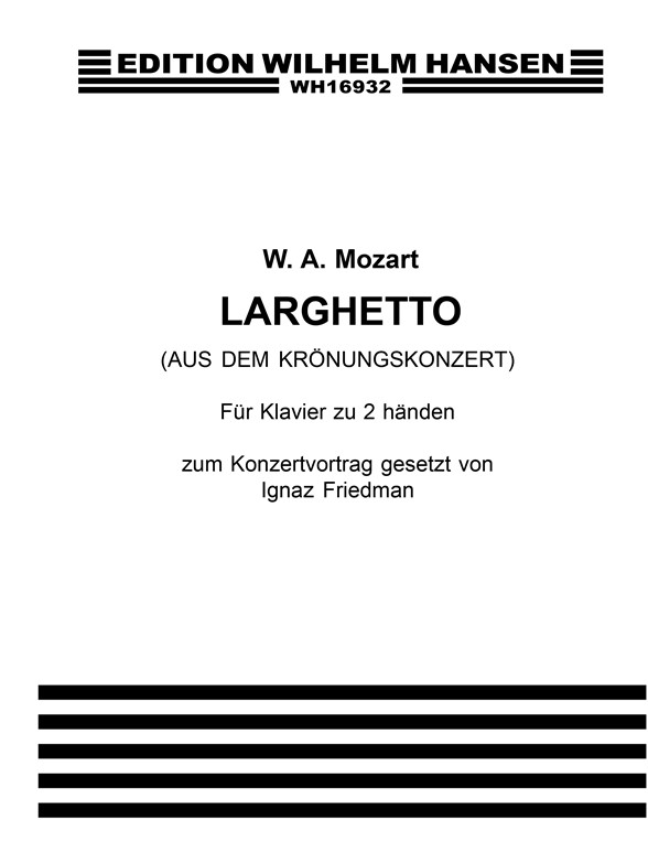 Larghetto Aus Dem Kronungskzt.