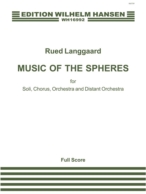 Rued Langgaard: Music Of The Spheres (Full Score)