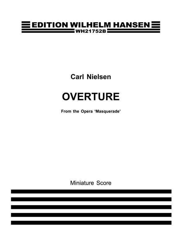 Carl Nielsen: Masquerade Overture (Miniature Score)