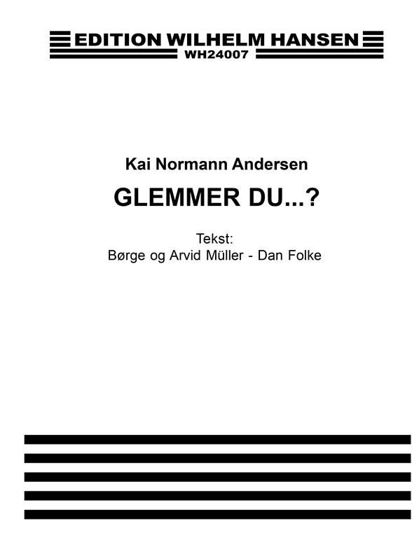 KAI NORMANN ANDERSEN GLEMMER DU...? PV