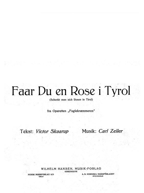 Far Du En Rose I Tyrol