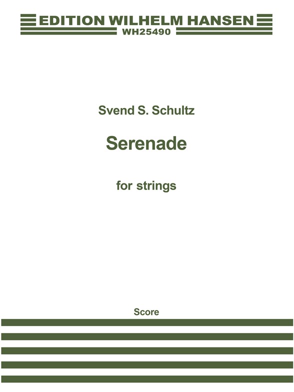 Svend S. Schultz: Serenade For Strings (Miniature Score)