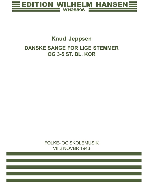 Danske Sange For.. Fs 7,2