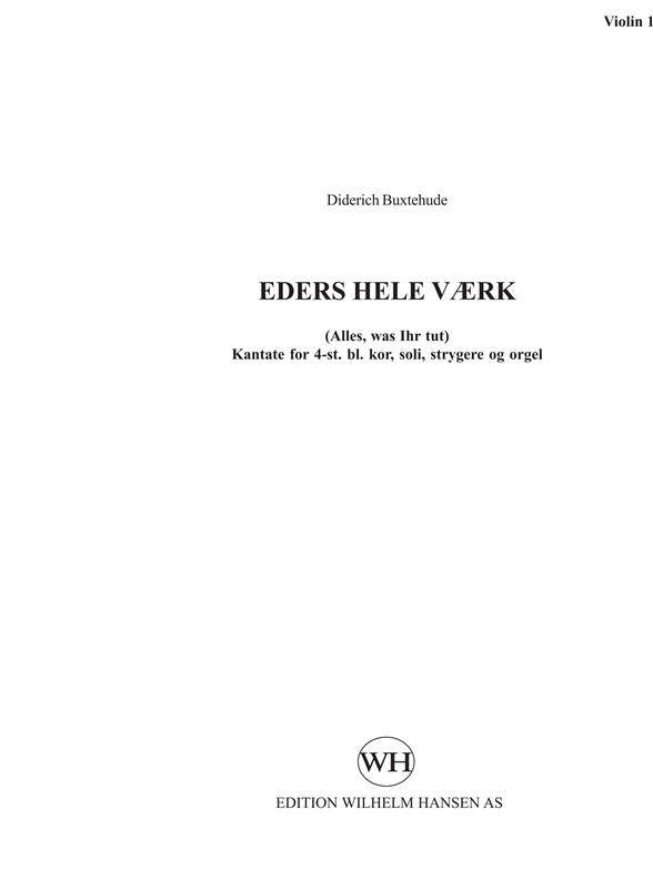 Eders Hele Vaerk Violin 1, Foto