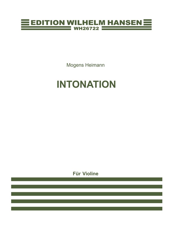 Mogens Heimann: Intonation Studies (Violin Solo)