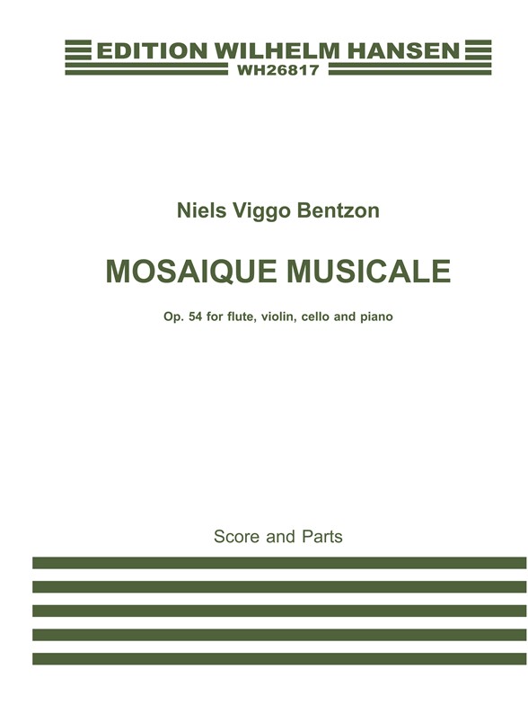 Niels Viggo Bentzon: Mosaique Musicale Op.54 (Score/Parts)