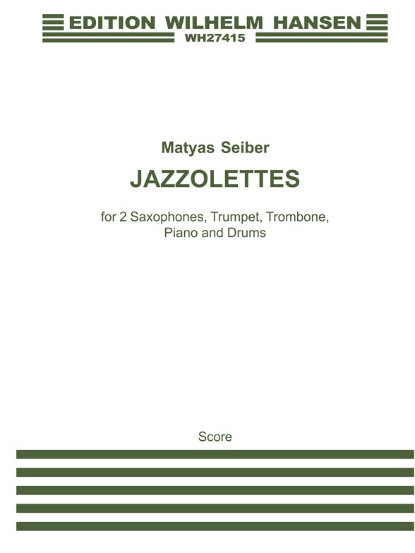 Matyas Seiber: Jazzolettes (Score And Parts)