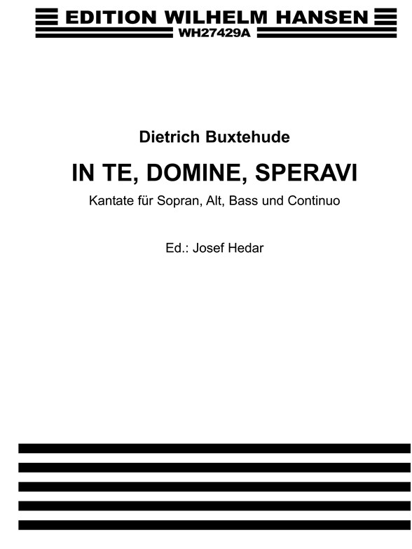 In Te Domine Speravi