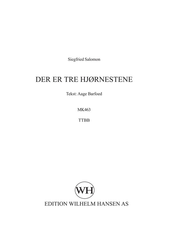 DER ER 3 HJØRNESTENE MK463