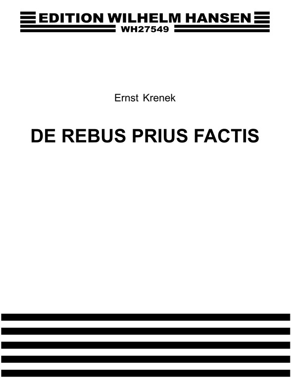 De Rebus Prius Factis