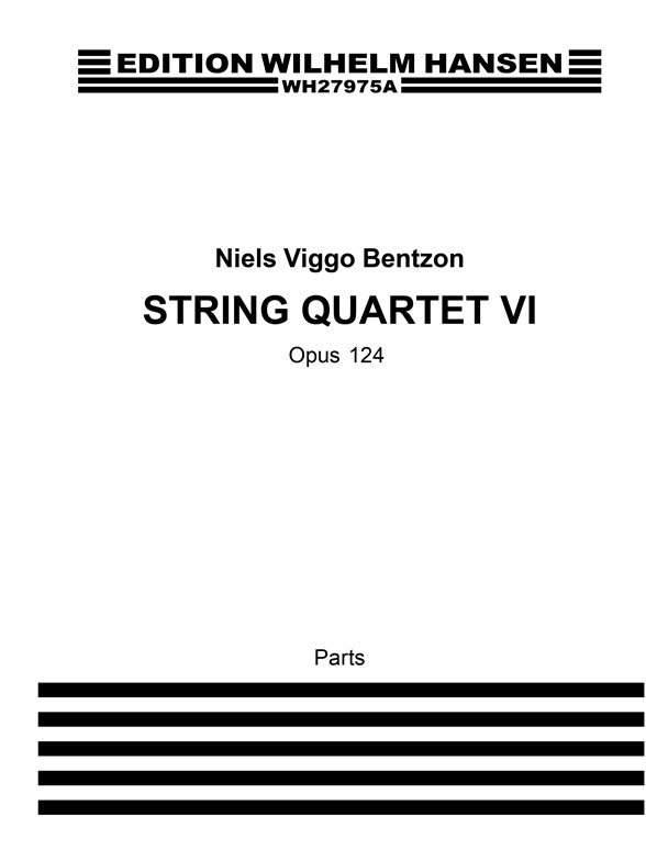 STRYGEKVARTET NR. 6 OP. 124