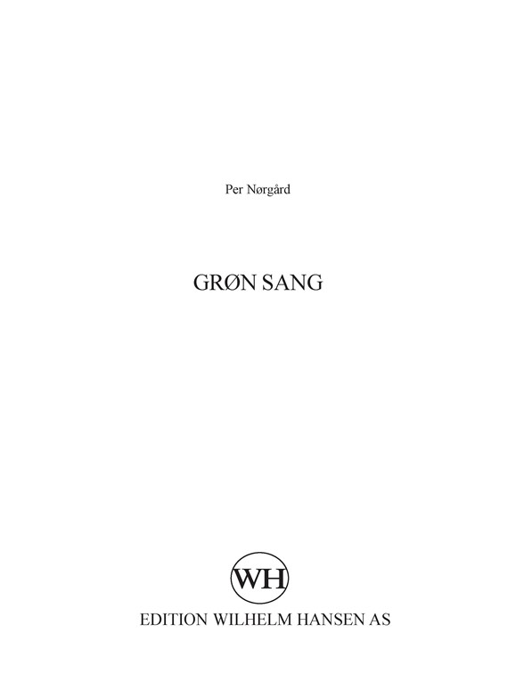 GRØN SANG MK490