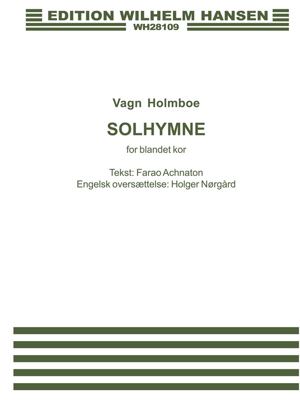 Vagn Holmboe: Hymn To The Sun Op.77