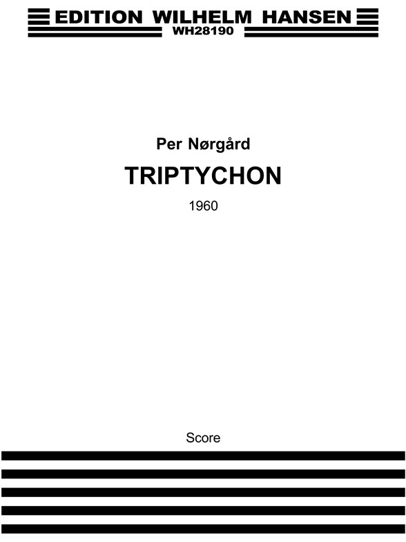 Per Nørgård: Triptychon Op. 18 (Score)