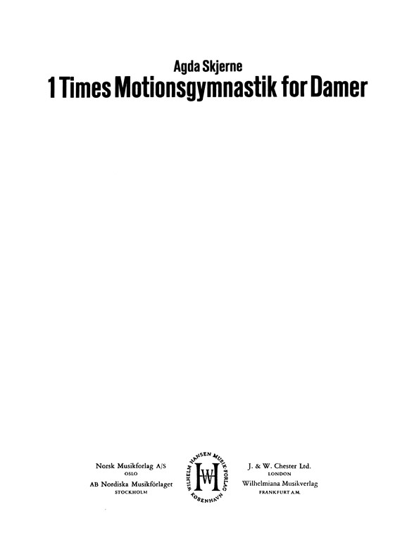 1 Times Motionsgymnastik