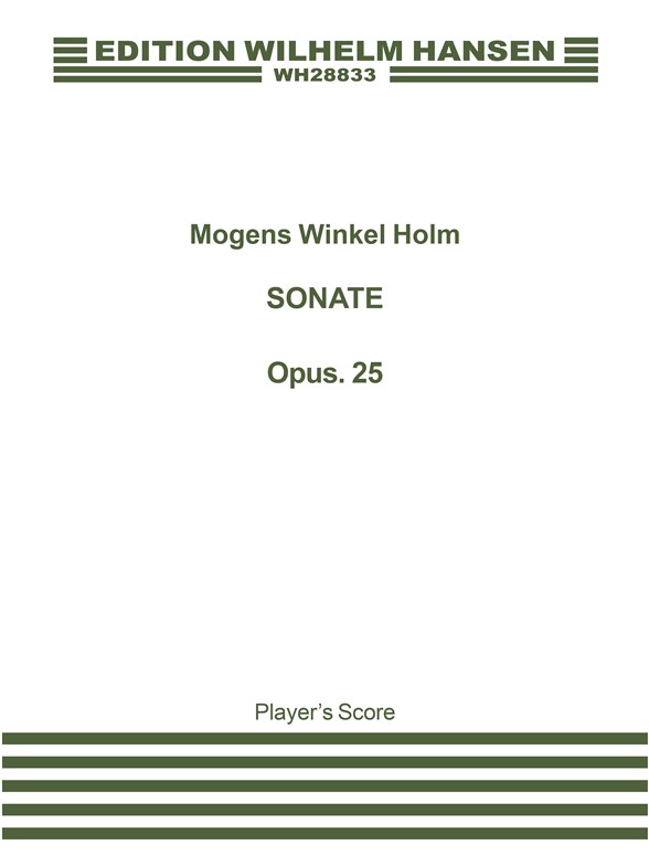 Mogens Winkel Holm: Sonata Op.25 Wind Quintet (Score/Parts)