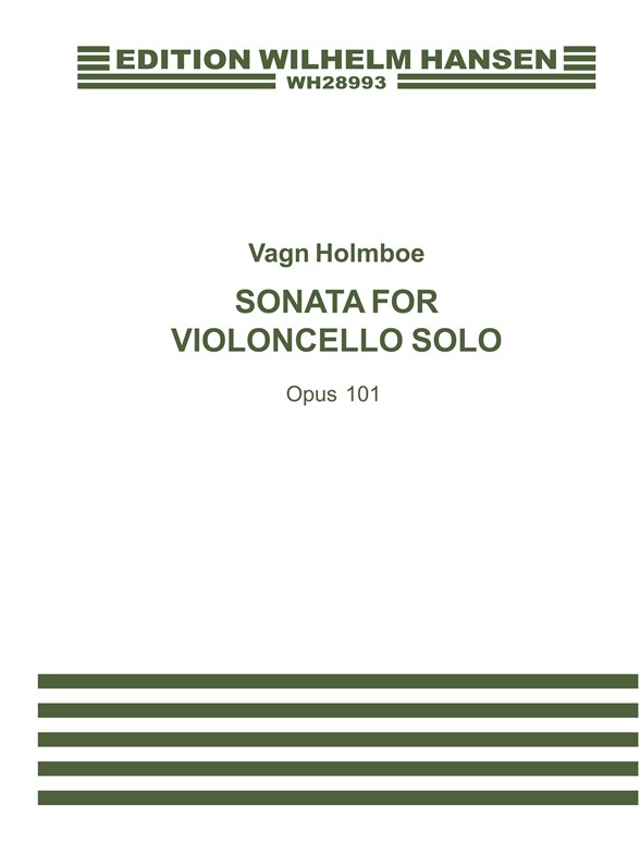 HOLMBOE VAGN SONATE OP. 101