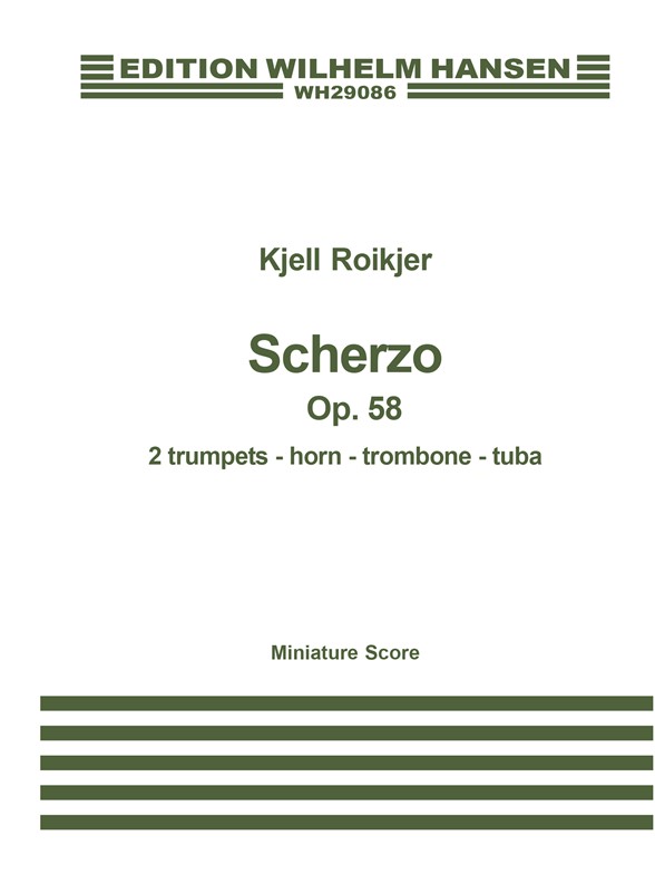 Kjell Roikjer: Scherzo For Brass Quintet Op.58