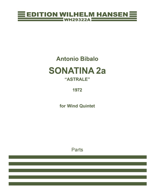 Antonio Bibalo: Sonatina 2A Astrale (Parts)