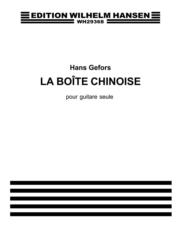 Gefors La Boite Chinoise Guitar