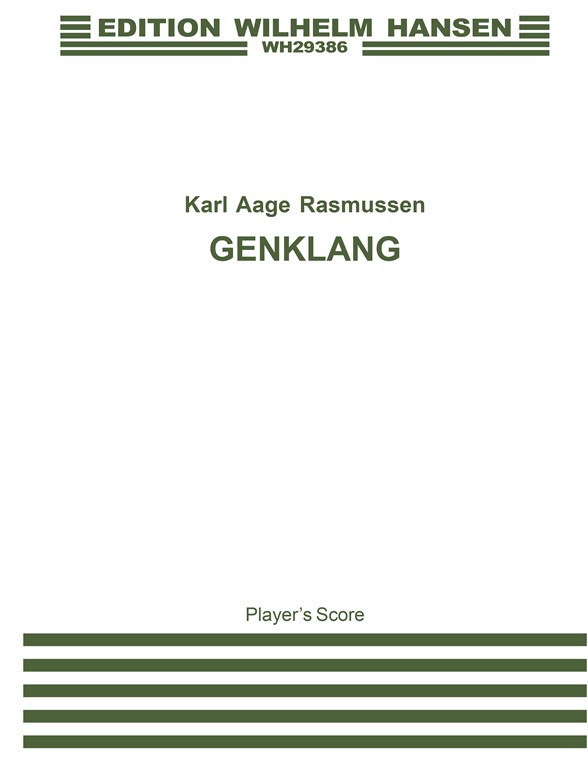 Karl Aage Rasmussen: Genklang For Four Keyboard Instruments