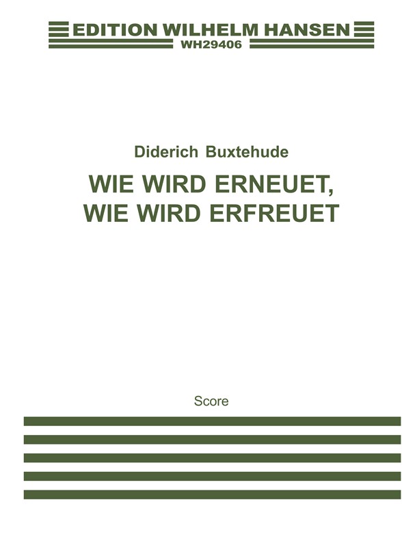 Buxtehude Wie Wird Erneuet Ssattb Sc
