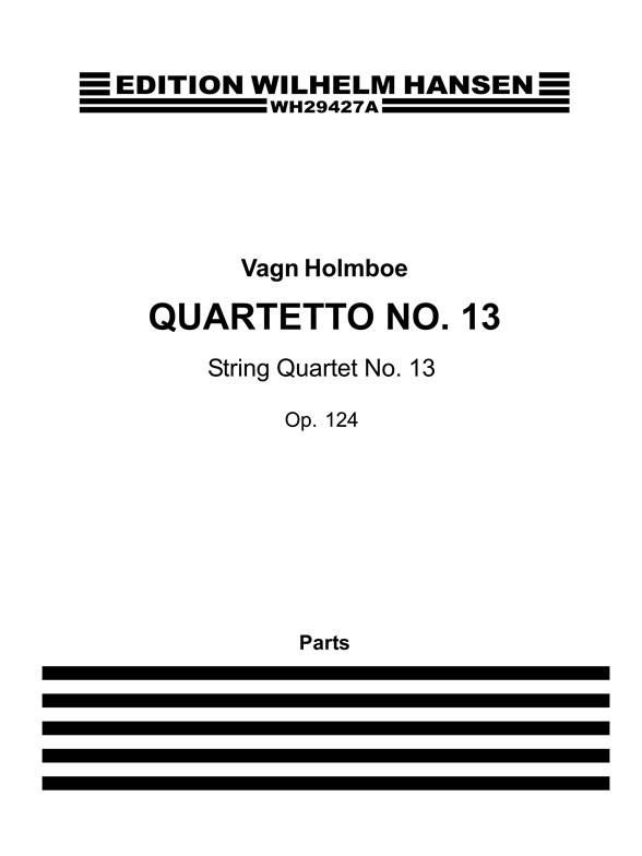 STRYGEKVARTET NR.13 OP.124