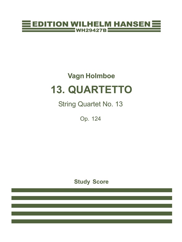 STRYGEKVARTET NR.13 OP.124