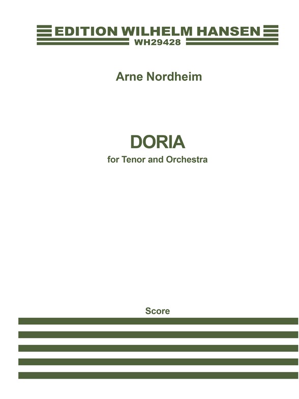 Arne Nordheim: Doria (Score)