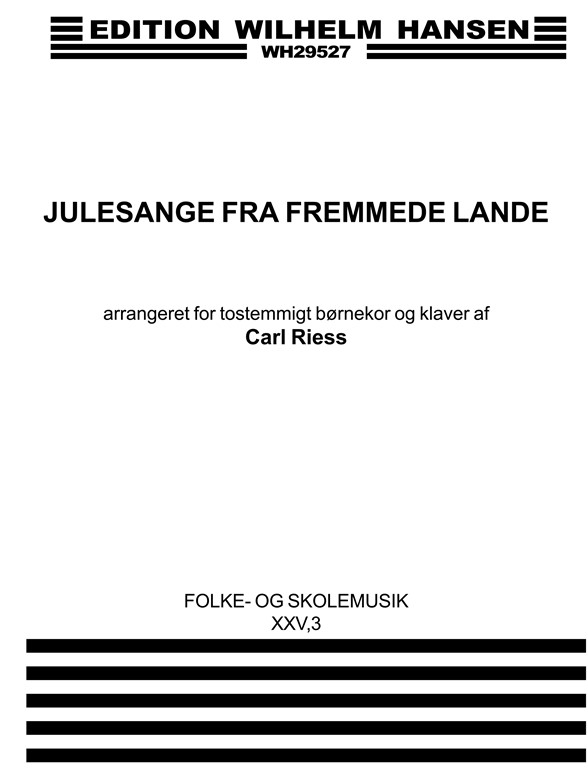 Julesange Fra Fremmede..Fs25,3