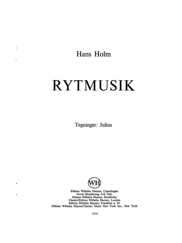 Rytmusik, Melodihaefte 2