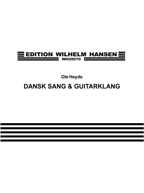 Dansk Sang Og Guitarklang