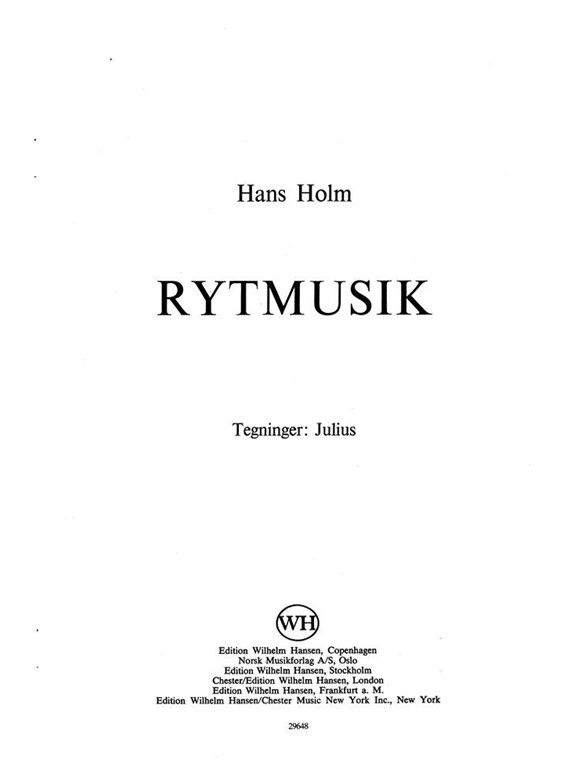 Rytmusik, Melodihaefte 3