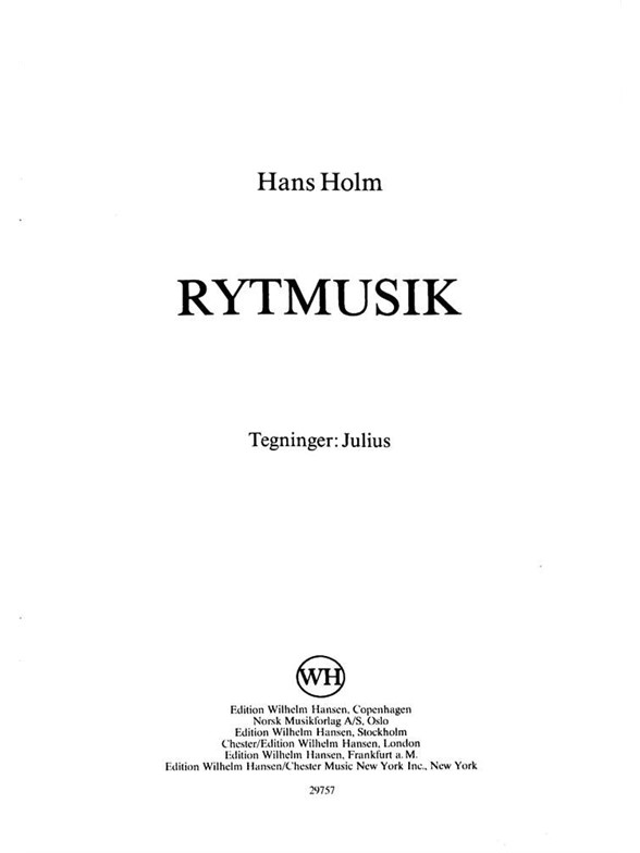 Rytmusik, Melodihaefte 4