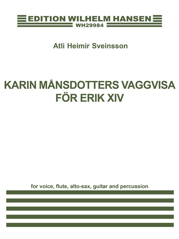 Karin Mansdotters Vaggvisa