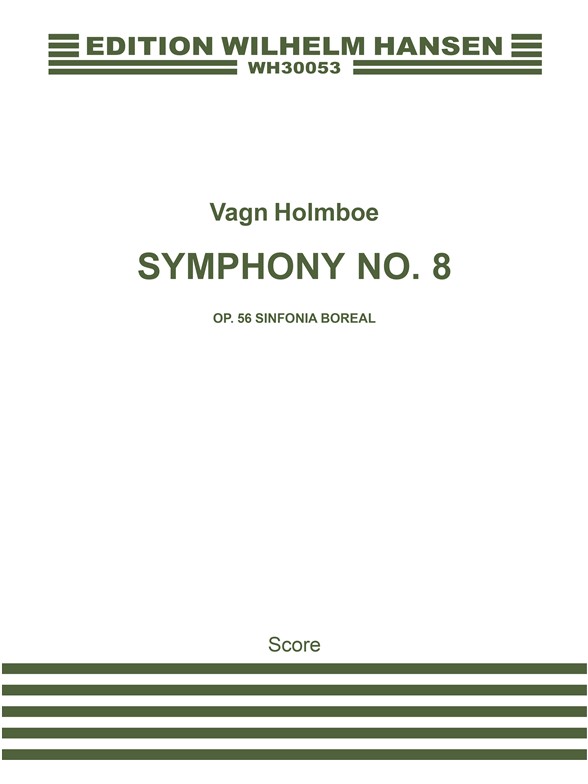 Holmboe: Symphony No.8 (Full Score)