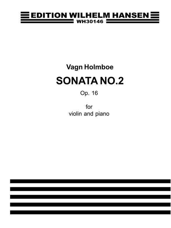Holmboe Sonata No.2 Op.16 Pf/Vl