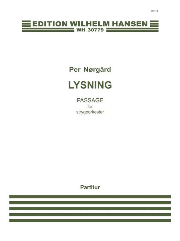 PER NØRGÅRD LYSNING SCORE